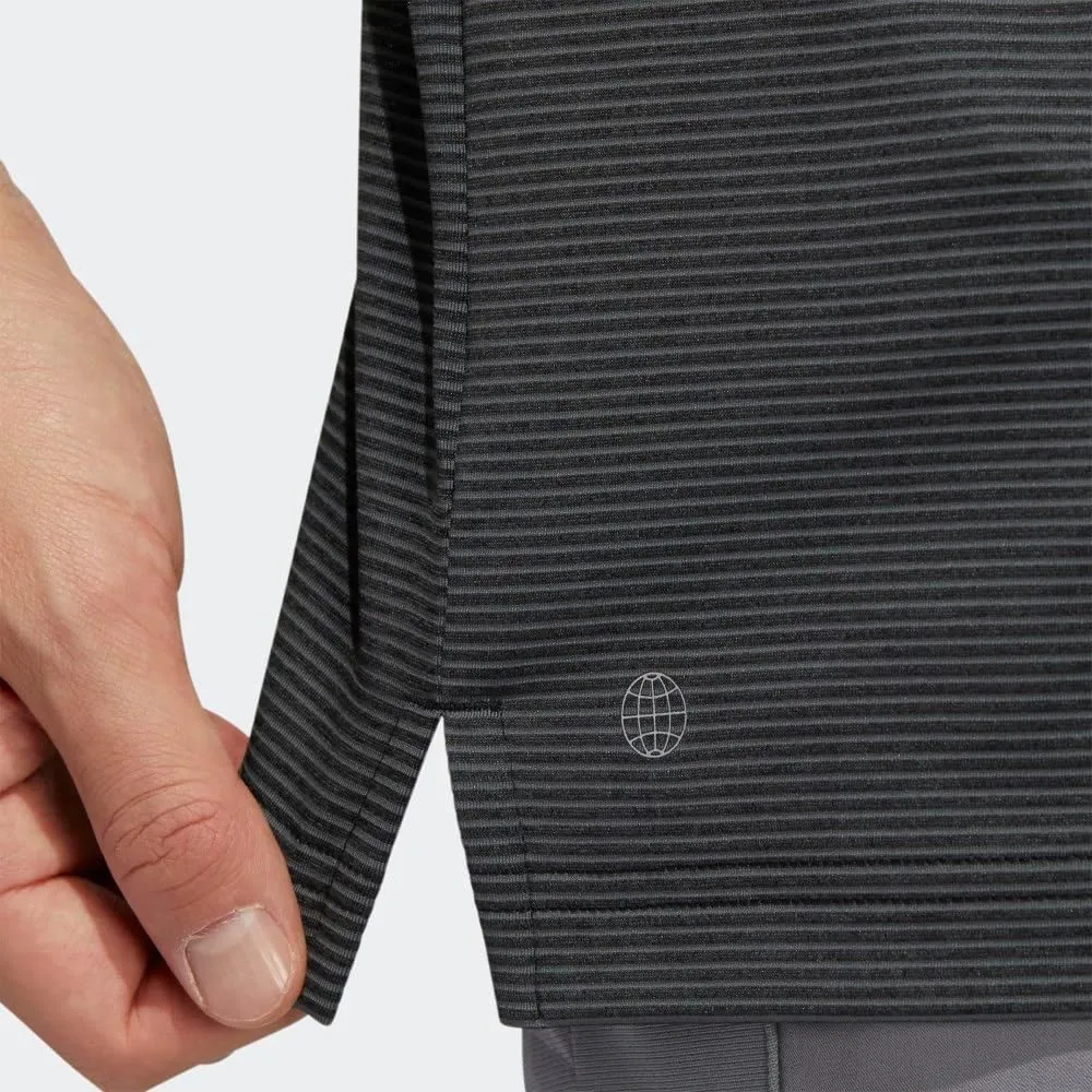 adidas Originals Men's Ottoman Stripe Golf Polo Shirt