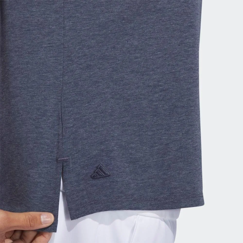 adidas Women's Go-to Heathered Golf Polo Shirt