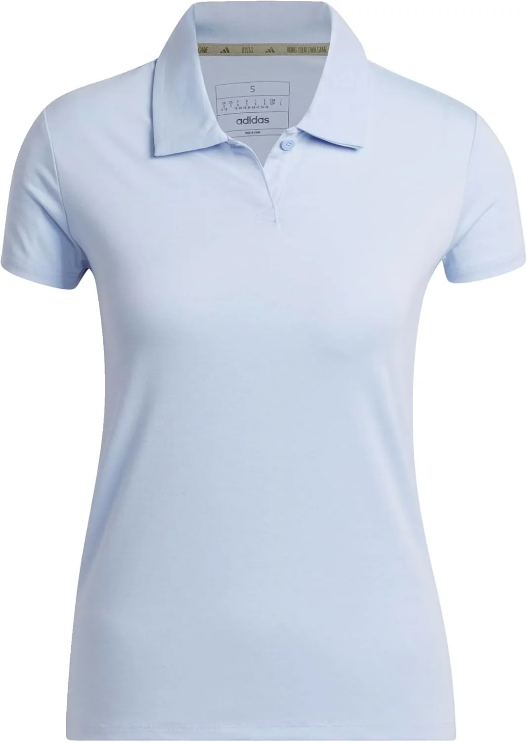 adidas Women's Go-to Heathered Golf Polo Shirt