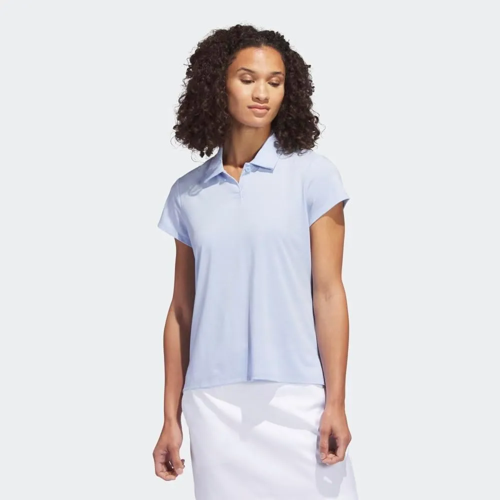 adidas Women's Go-to Heathered Golf Polo Shirt