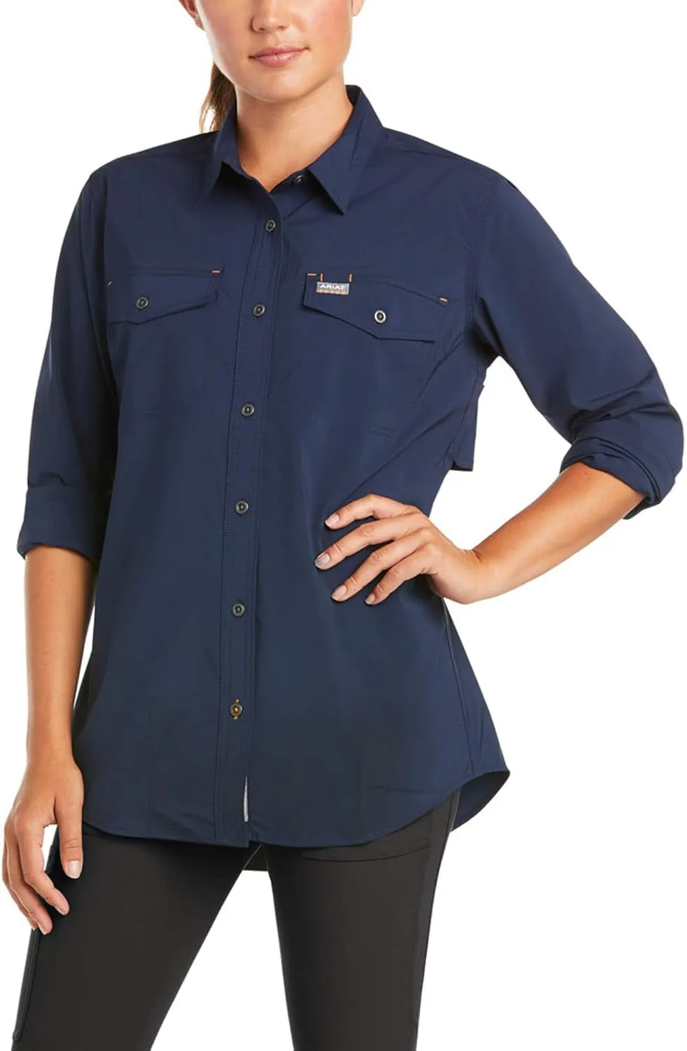 Ariat Men's Rebar Made Tough Venttek Durastretch Work Shirt