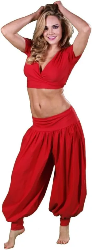 Belly Dance Harem Pants & Top Costume Set | The Belly Basic