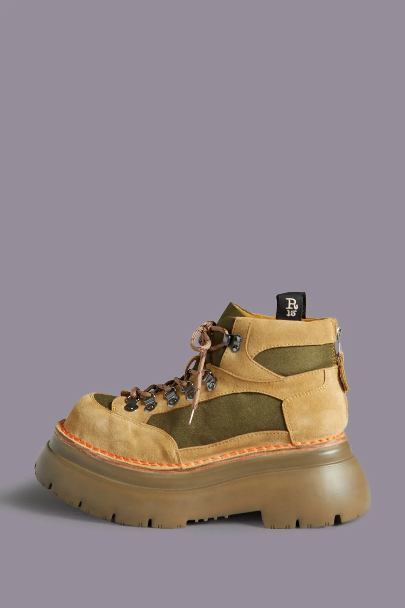 BULKY TRAILBLAZER - BROWN AND OLIVE