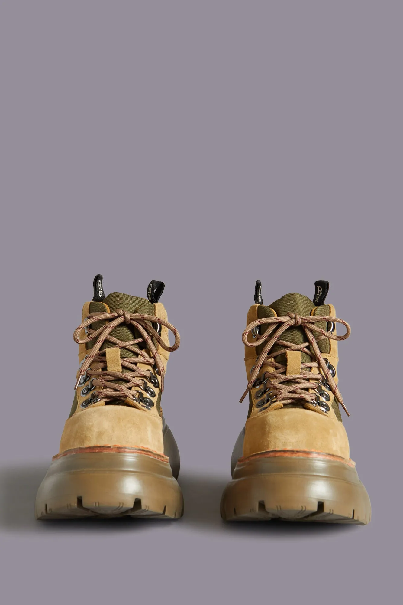 BULKY TRAILBLAZER - BROWN AND OLIVE