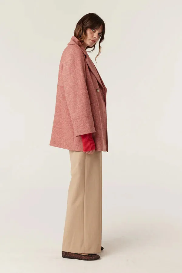 CABLE MELBOURNE Brenan Coat red twill