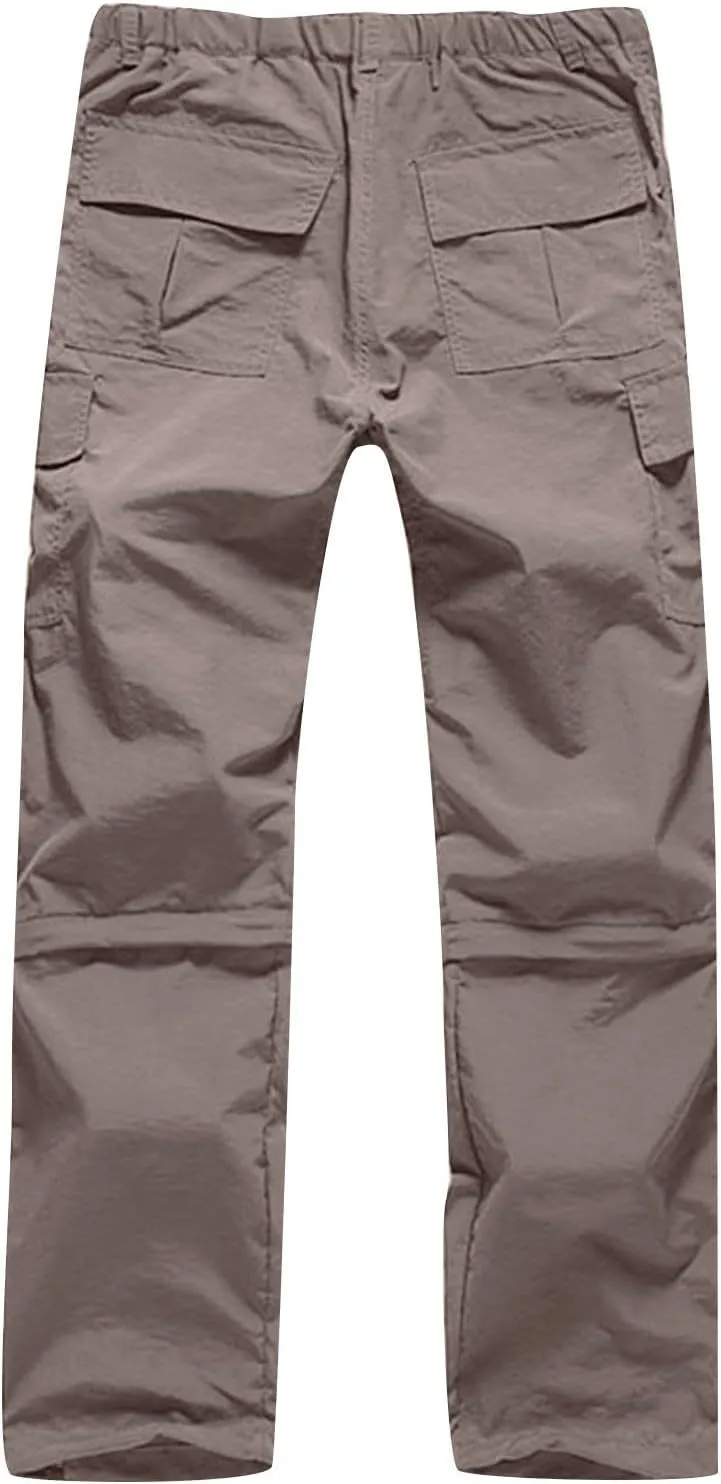 Cargo Pants for Men 2023 Casual Stylish Quick Dry Multi Pockets Solid Outdoor Straight Trouser Fitness Sweatpants