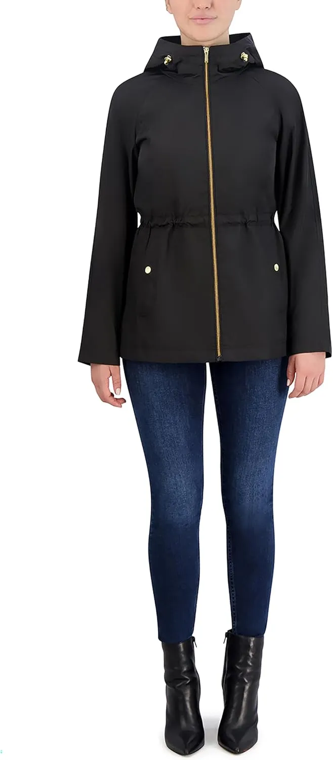 Cole Haan Women's Travel Packable Rain Jacket