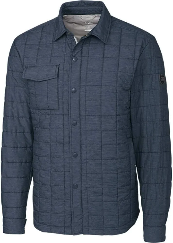 Cutter & Buck Men's Lightweight Primaloft Fill Rainier Shirt Jacket