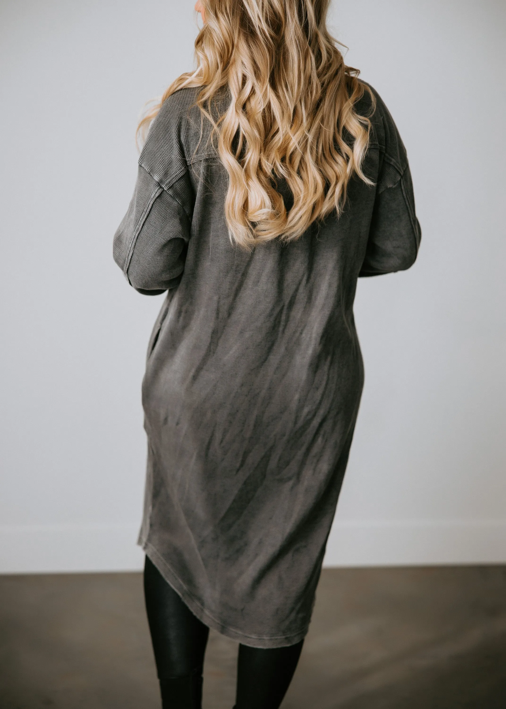 Darla Thermal Longline Shacket