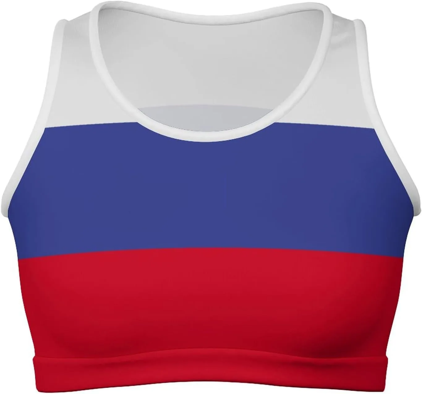 Ecuador Flag Basic Crop Tank Tops Sleeveless Soft Crop Top for Women