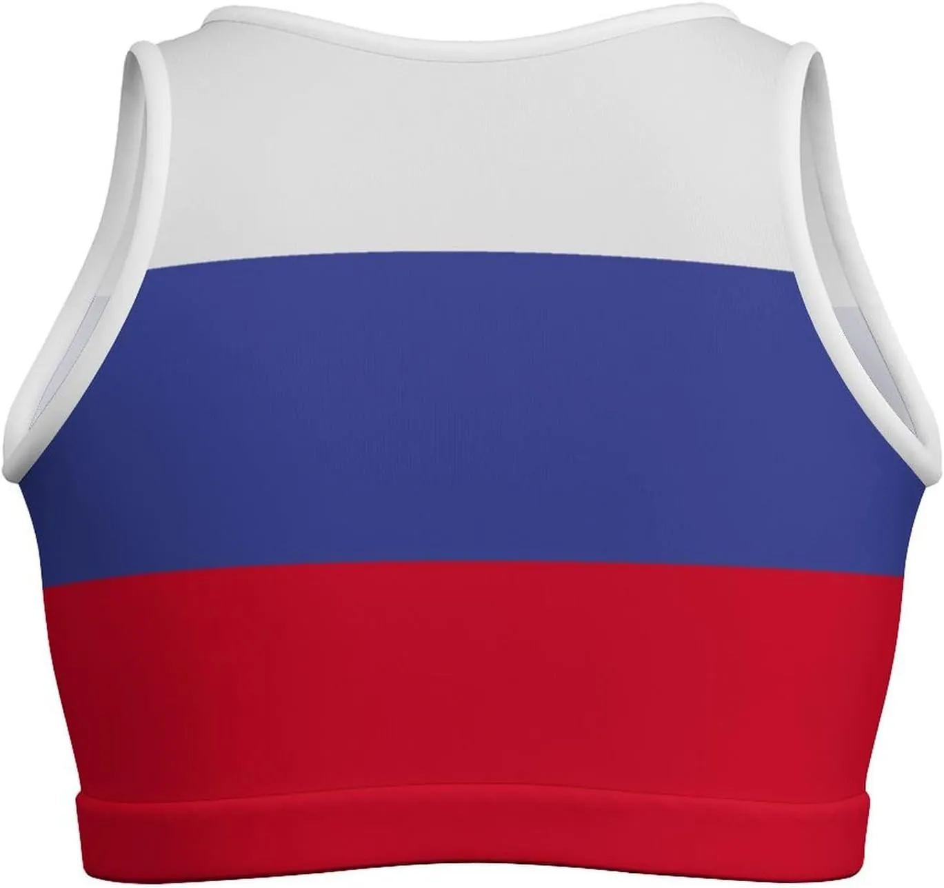 Ecuador Flag Basic Crop Tank Tops Sleeveless Soft Crop Top for Women