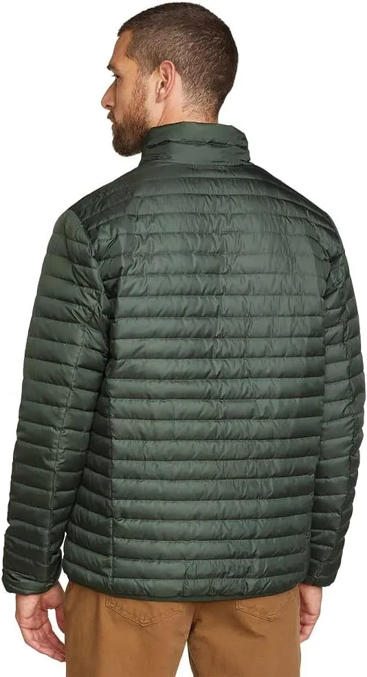 Eddie Bauer Men's Microlight Down Jacket - Water-Resistant, 650 Fill RDS Certified Down, Zip Pockets, Handwarmer Pocket