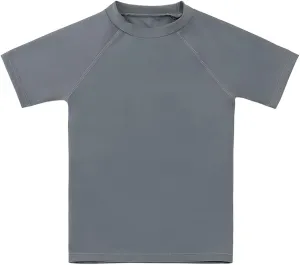 ESTAMICO Boys Short Sleeve Rash Guard Shirt Quick Dry Swimwear UPF 50  Protection Athletic Swim Tee
