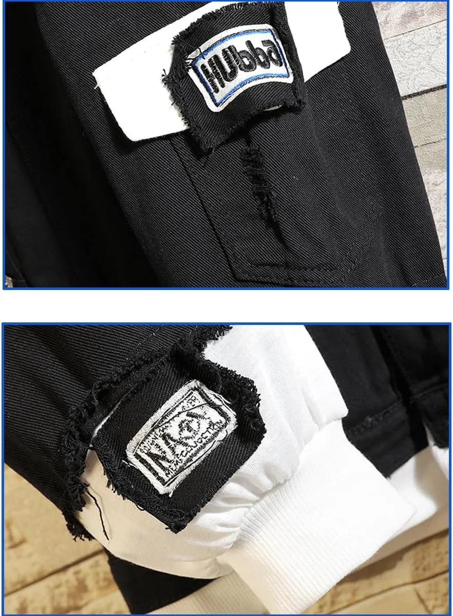 Fairytail Jeans Jacket Anime Lucy Heartfilia Cosplay Denim Jacket Hoodie Long Sleeves Novelty Coat for Unisex