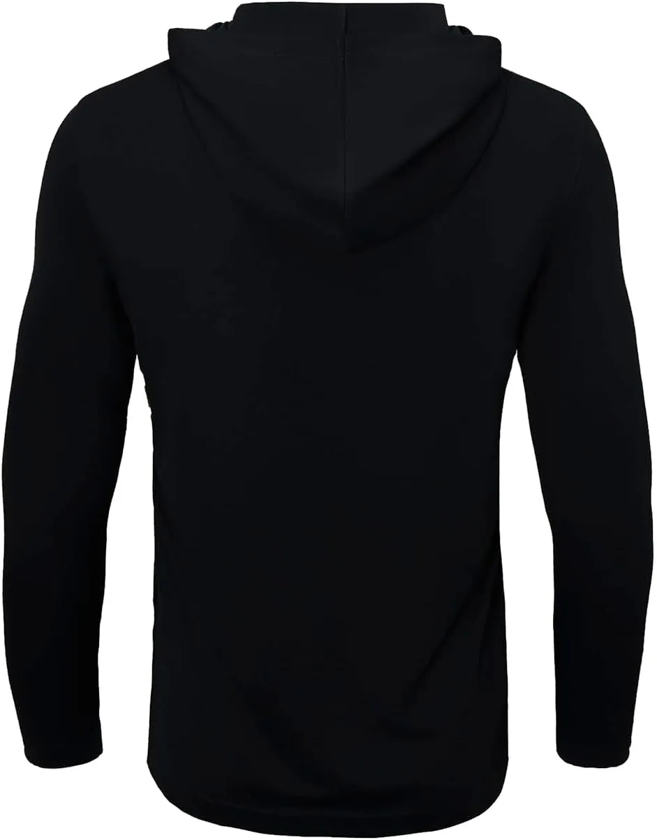 Fishing Shirts for Men Quick Dry Lightweight Long Sleeve Hoodie Shirt Athletic Hooded Workout Tee Shirts