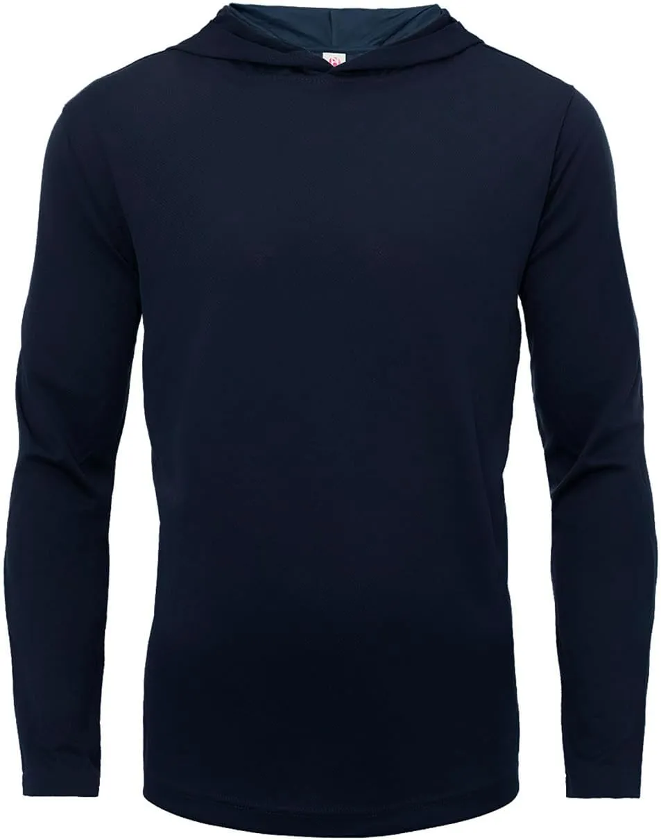 Fishing Shirts for Men Quick Dry Lightweight Long Sleeve Hoodie Shirt Athletic Hooded Workout Tee Shirts