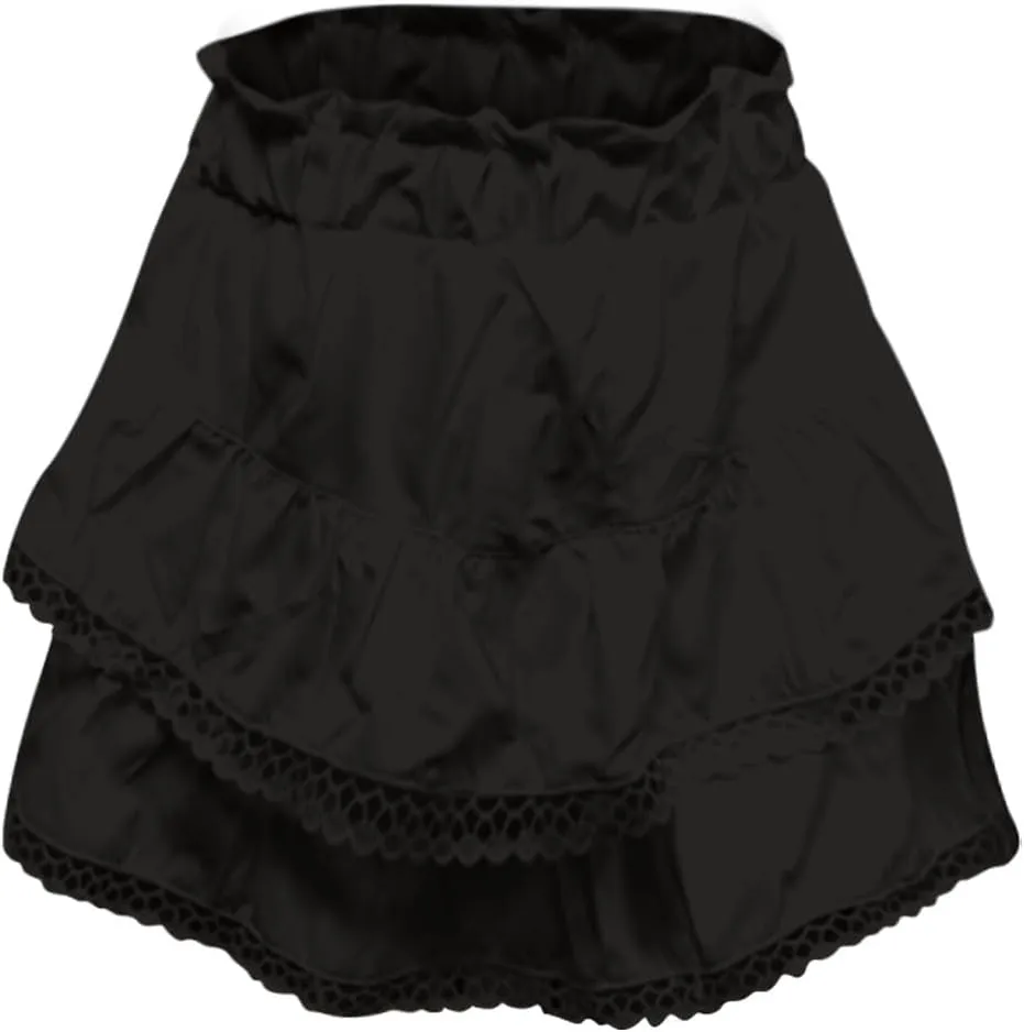 Flowy Shorts for Women 2025 Summer High Waisted Trendy Ruffle Mini Skirts Casual Relaxed Fit Boho Golf Tennis Shorts