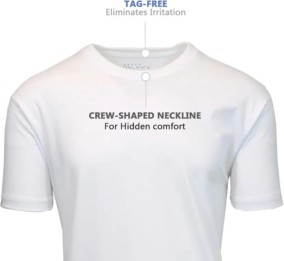 Galaxy by Harvic Men's Crew Neck T-Shirt