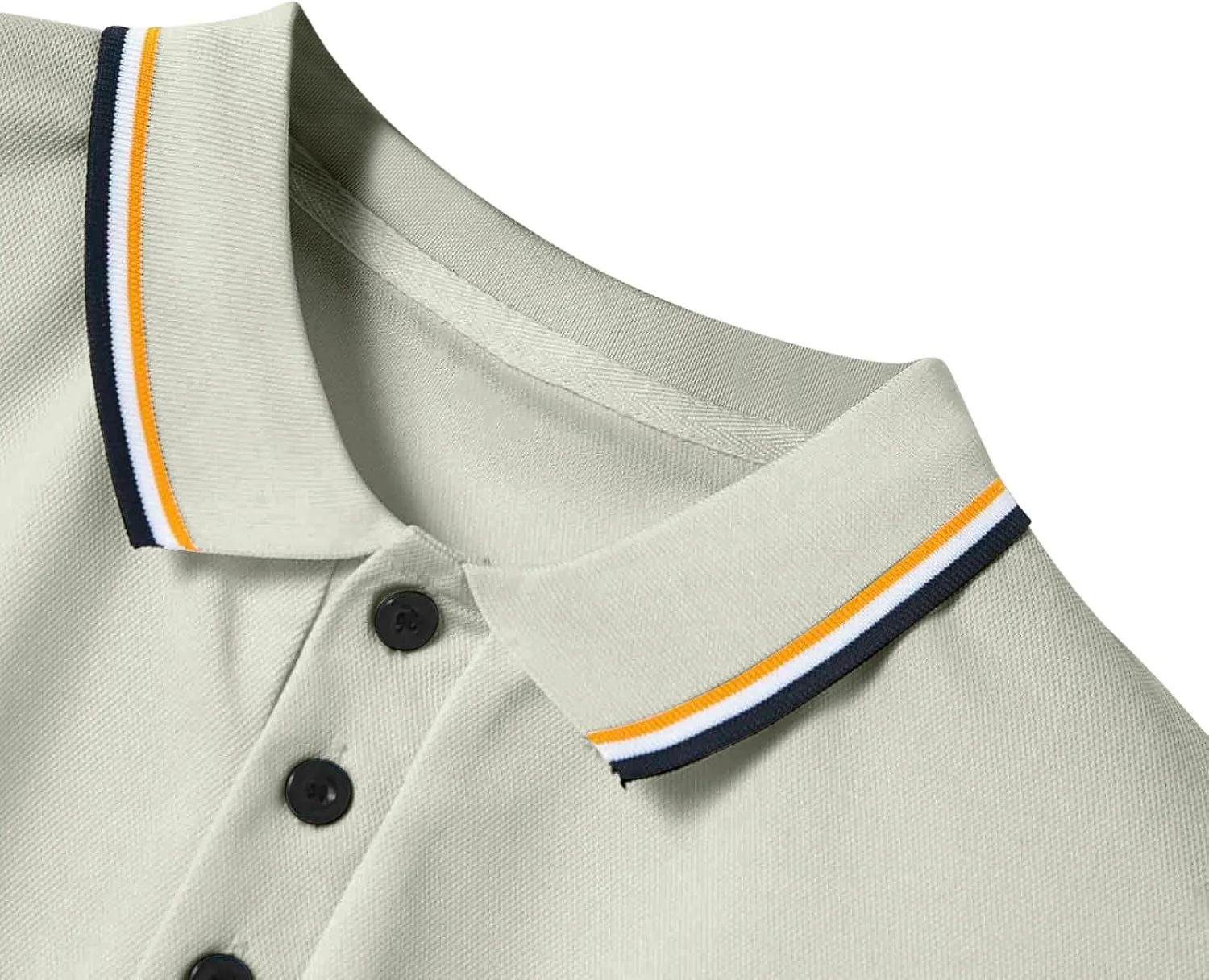 generic Polos T Shirts for Men Performance Short Sleeve Classic Golf Tshirt Collared Moisture Wicking Tee Stylish Patchwork