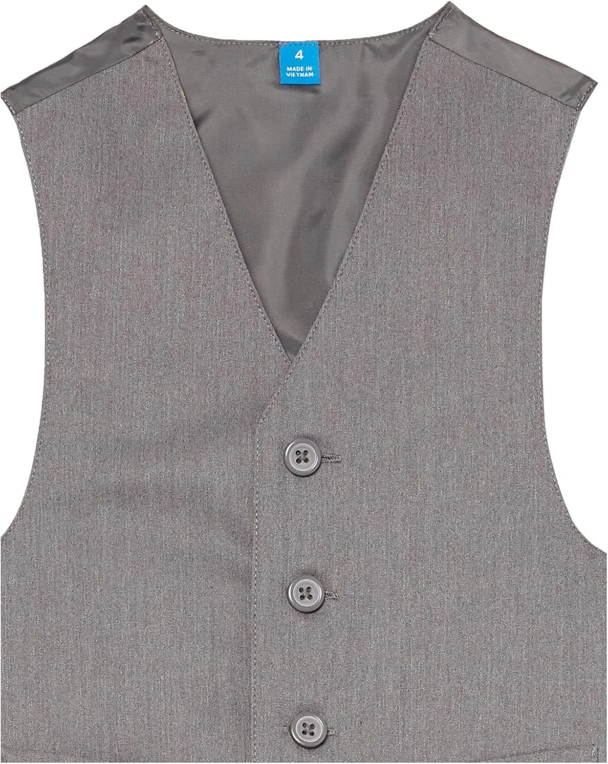 Haggar Boys' 4-Piece Vest, Dress Shirt & Tie Set
