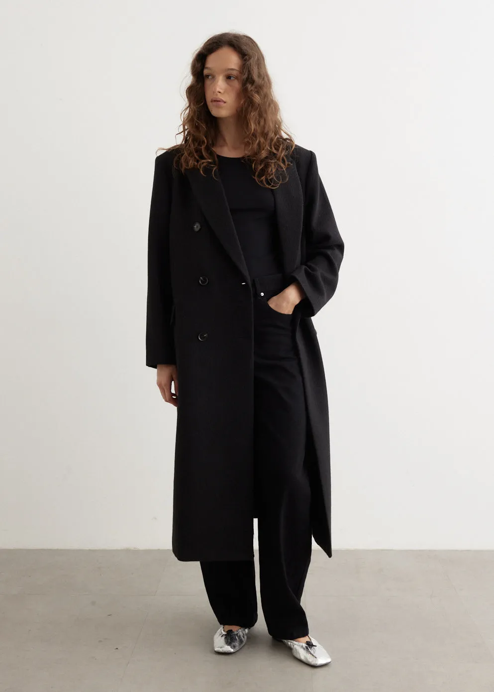Herring Textured Blazer Coat