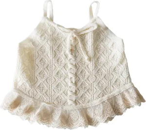 HOOLCHEAN Baby Girls Summer Thin Knit Wide Camisole Shirt Toddler Swing Top