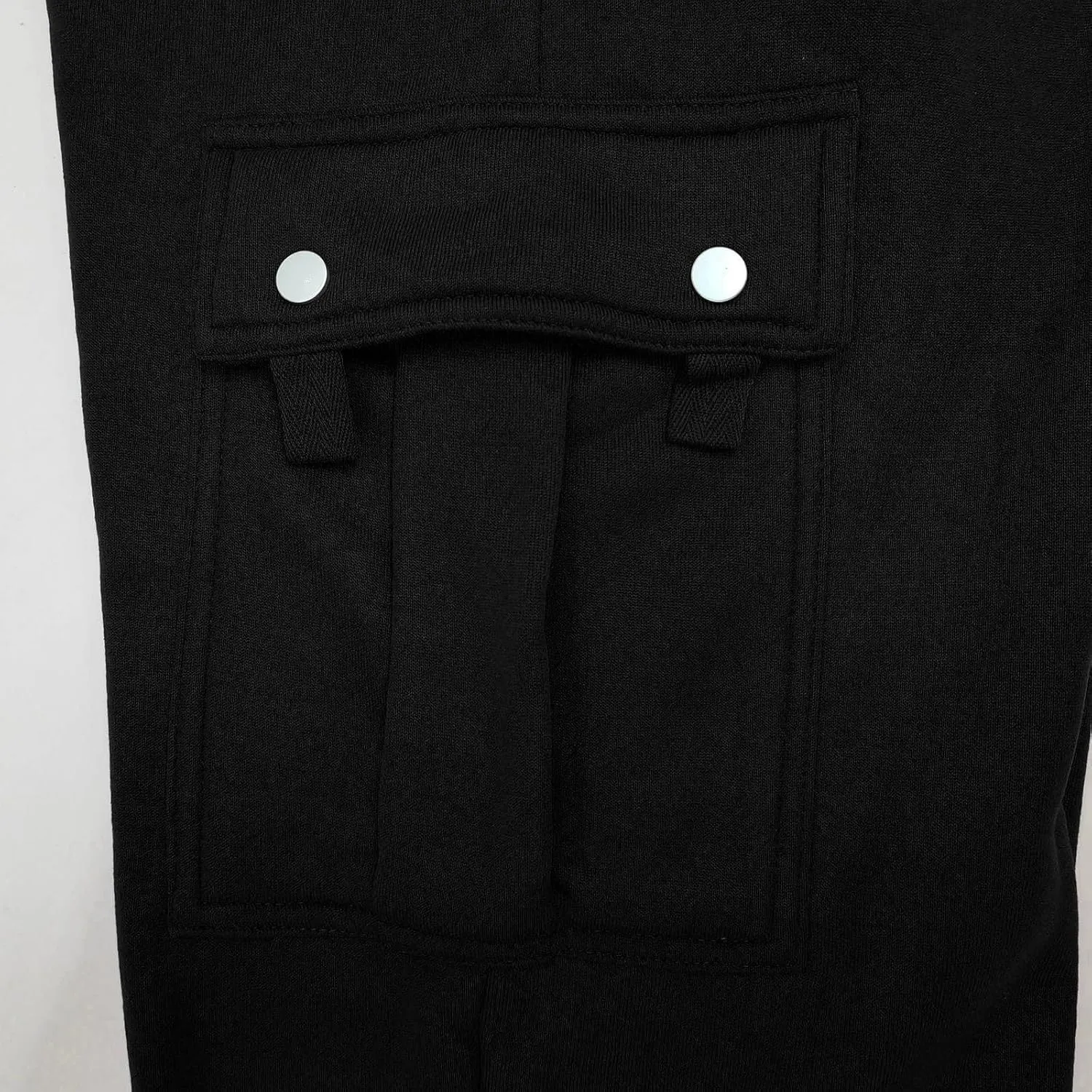 Men's Cargo Pants Plus Size Pocket Lace Up Elastic Waist Pants Trousers Overall Cute Plush