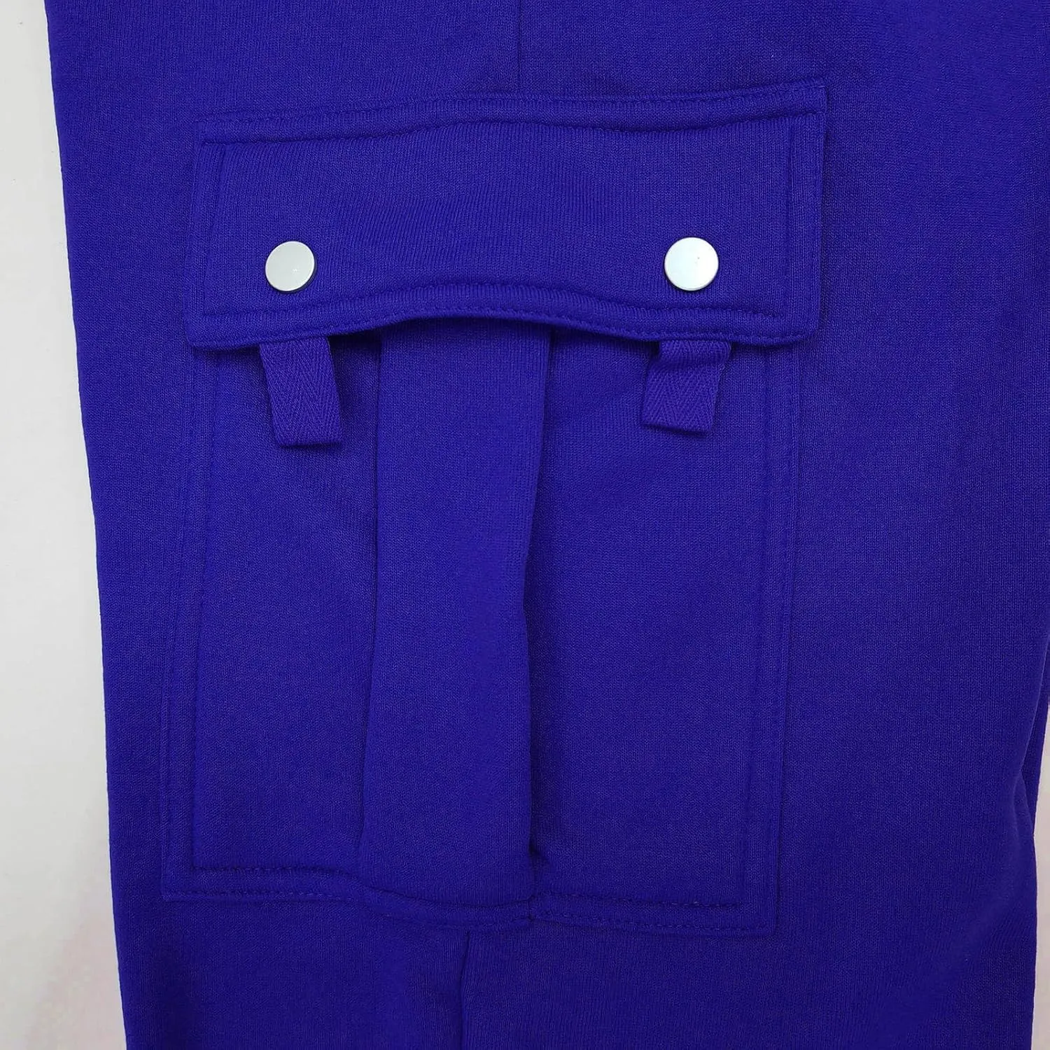Men's Cargo Pants Plus Size Pocket Lace Up Elastic Waist Pants Trousers Overall Cute Plush