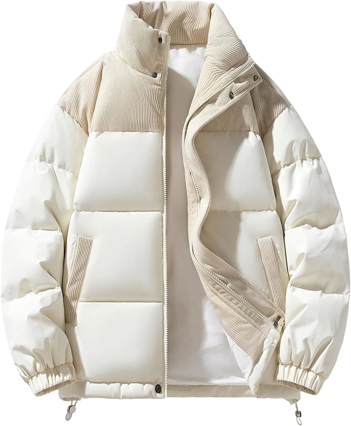Men's Lightweight Down Puffer Jacket, Water-Resistant, Packable, Breathable, Multiple Colors
