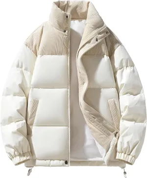 Men's Lightweight Down Puffer Jacket, Water-Resistant, Packable, Breathable, Multiple Colors
