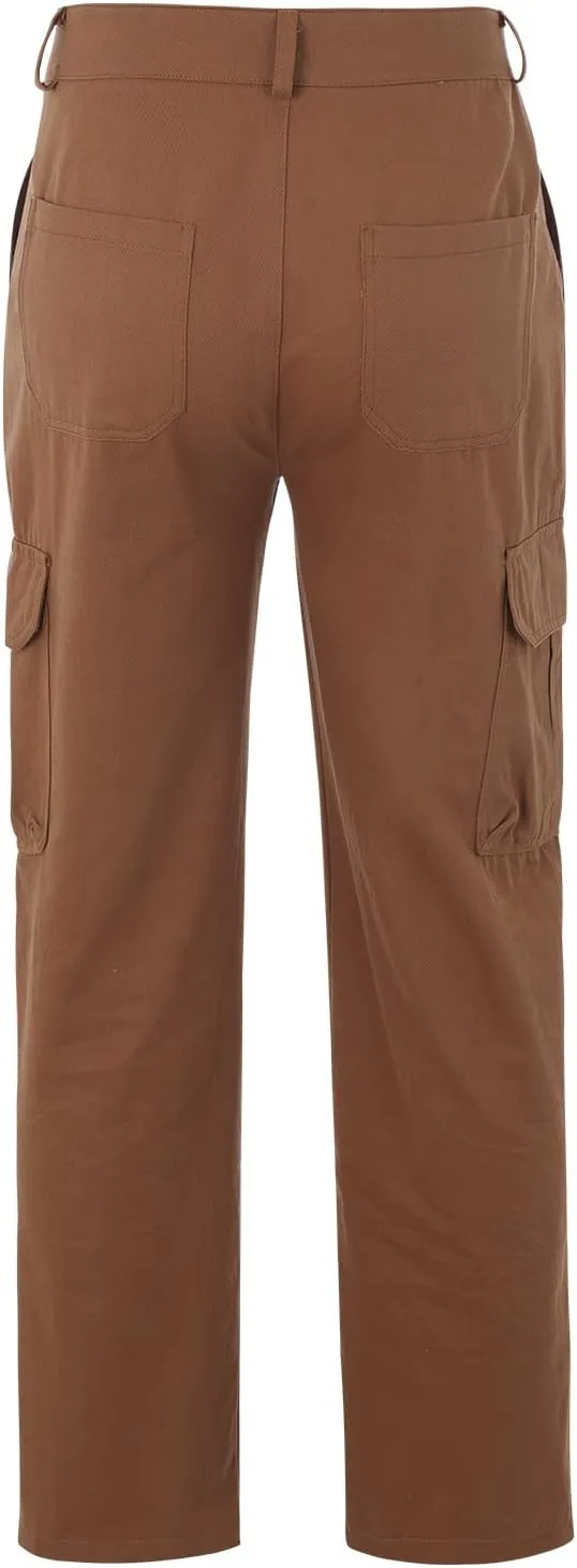 Mens Pants Casual Relaxed Fit Cargo Pants for Men,Men's Causal Cargo Pants Baggy Joggers with Pockets Hiking Pants