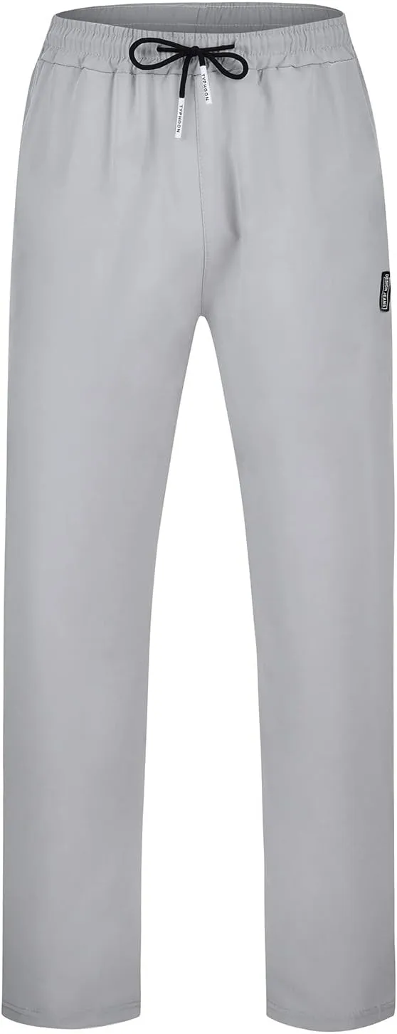 Mens Pants, Ultra Stretch Quick Drying Pants, Loose Fit Casual Jogging Trousers for Running Workout Training