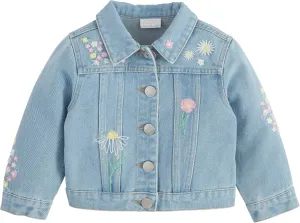 Mud Pie Girls Children's Easter Floral Emb Jacket