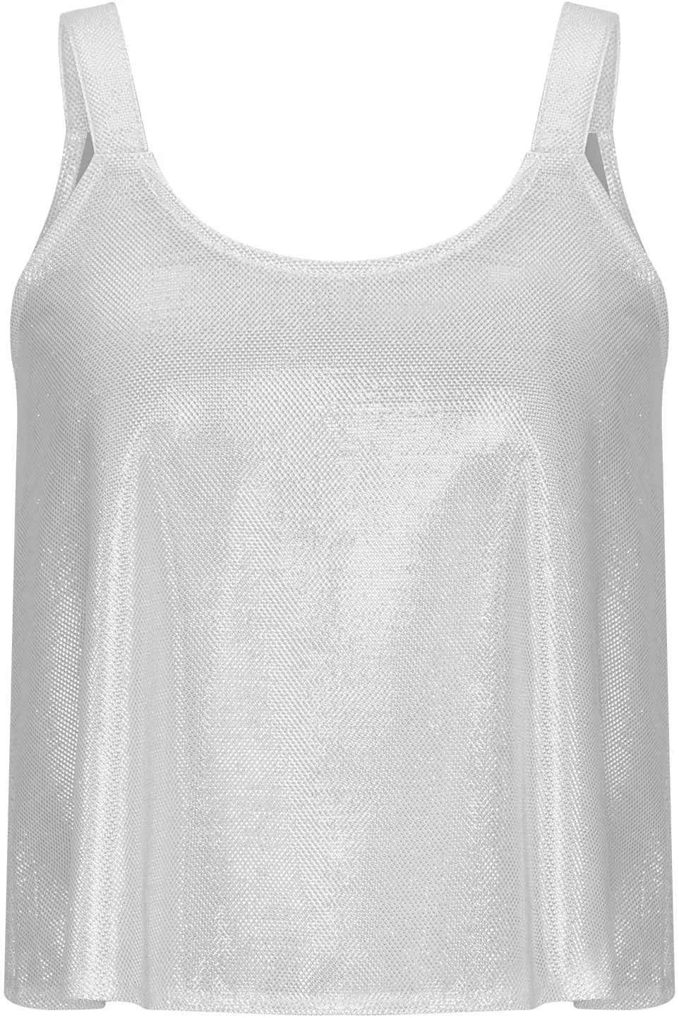 NaRHbrg Sequin Tank Tops for Women Casual Fashion V Neck Strappy Sequin Sparkle Shimmer Camisole Sleeveless Blouses Shirts