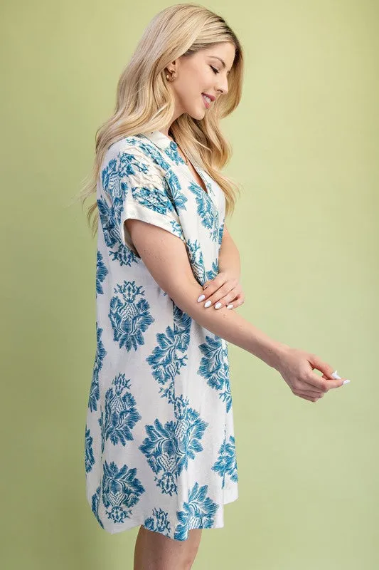 Ready For Sweet Tea Button Up Dress
