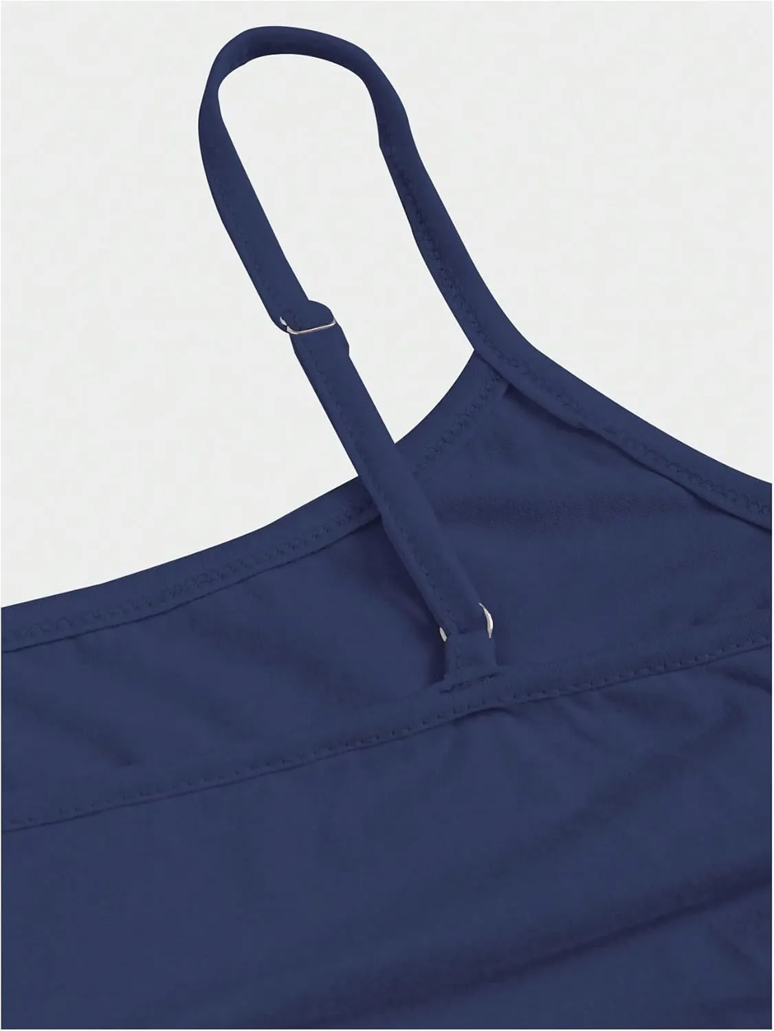 SHENHE Women's Basic Camisole Top Undershirt Spaghetti Strap Slim Fit Crop Tank Cami