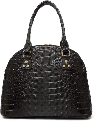 Staci Embossed Shoulder Bag Top Handle Textured Satchel by Mia K. Farrow