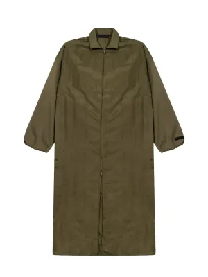 Textured Nylon Trench (Military)