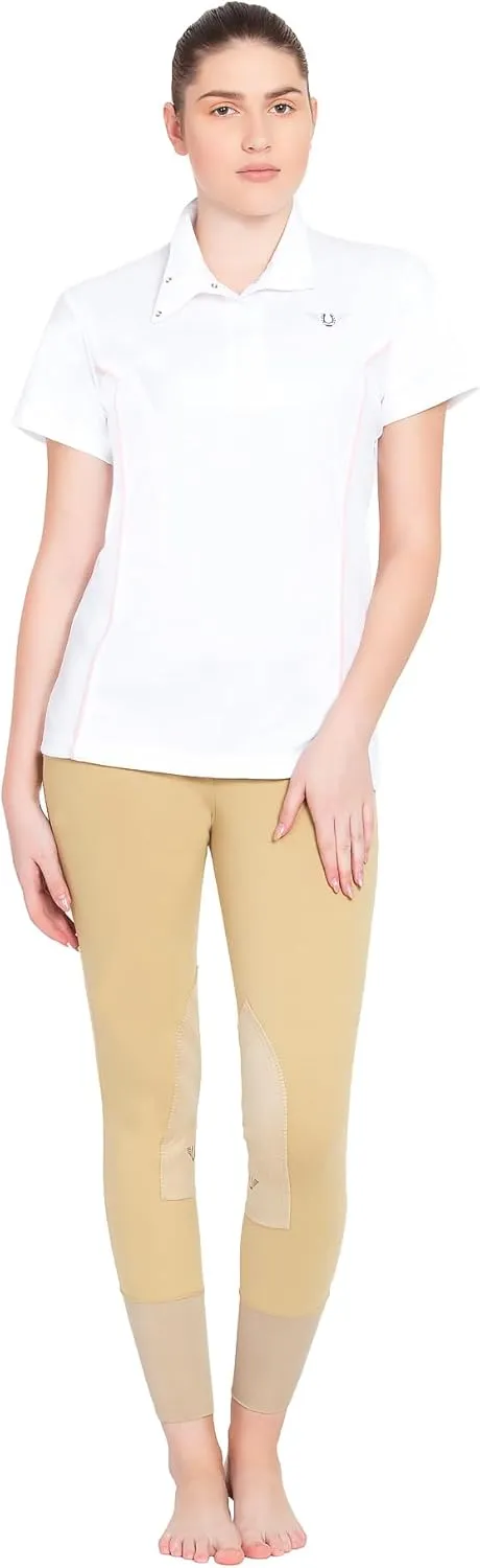TuffRider Women's Kirby Kwik Dry Short Sleeve Show Shirt