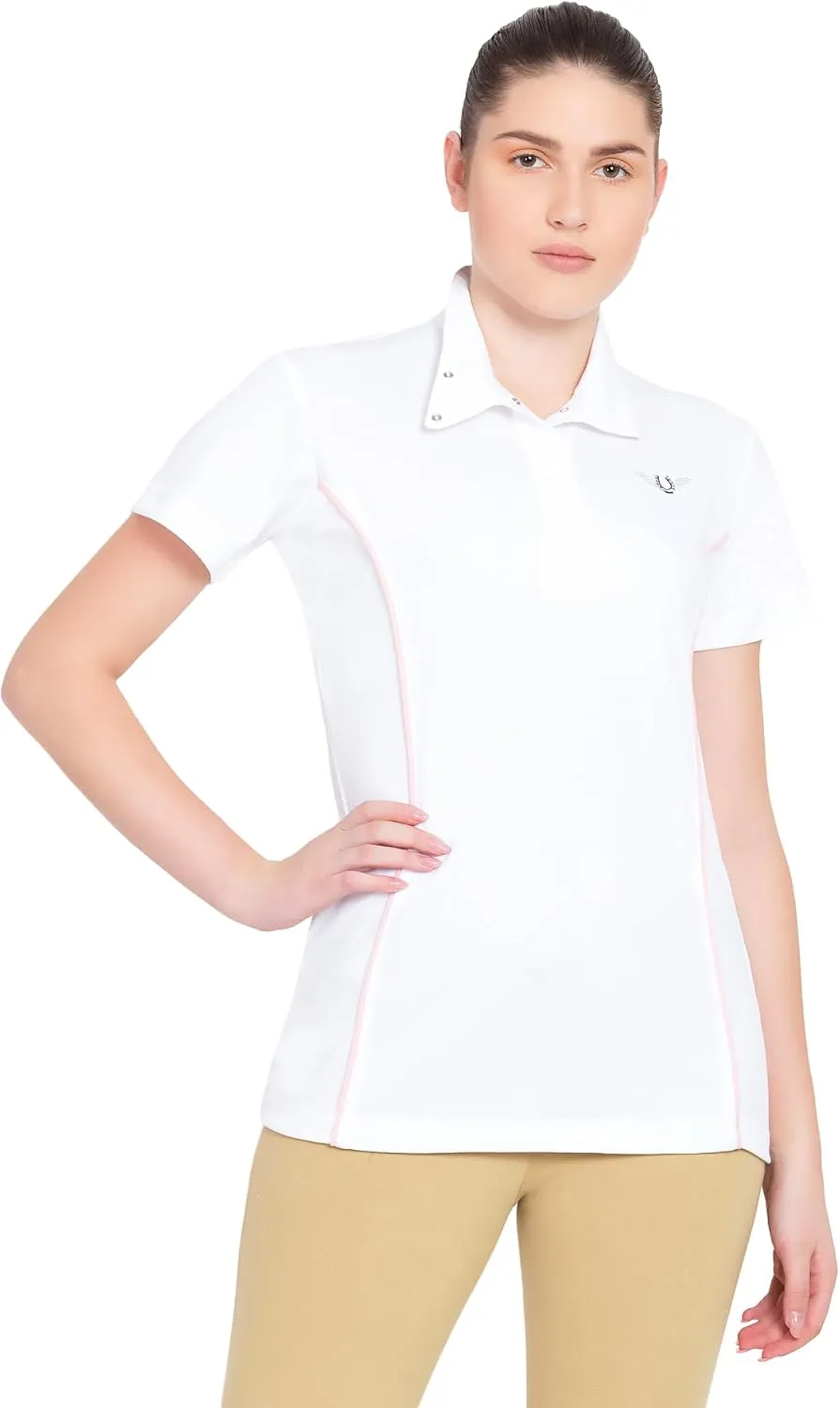 TuffRider Women's Kirby Kwik Dry Short Sleeve Show Shirt