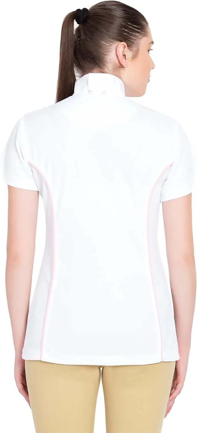 TuffRider Women's Kirby Kwik Dry Short Sleeve Show Shirt