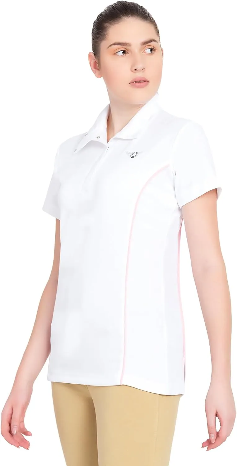 TuffRider Women's Kirby Kwik Dry Short Sleeve Show Shirt