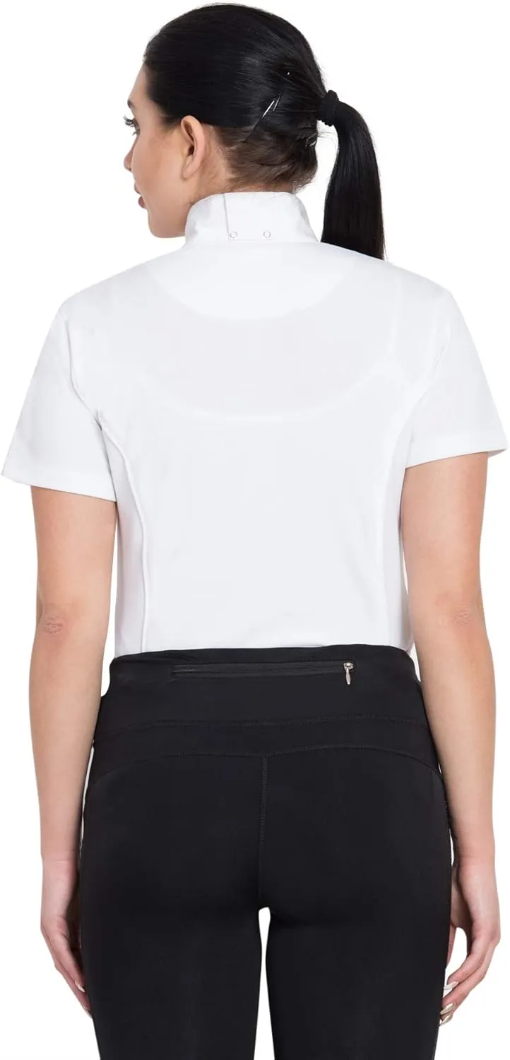 TuffRider Women's Kirby Kwik Dry Short Sleeve Show Shirt
