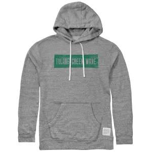 Tulane GreenWave Tri-Blend Hoodie