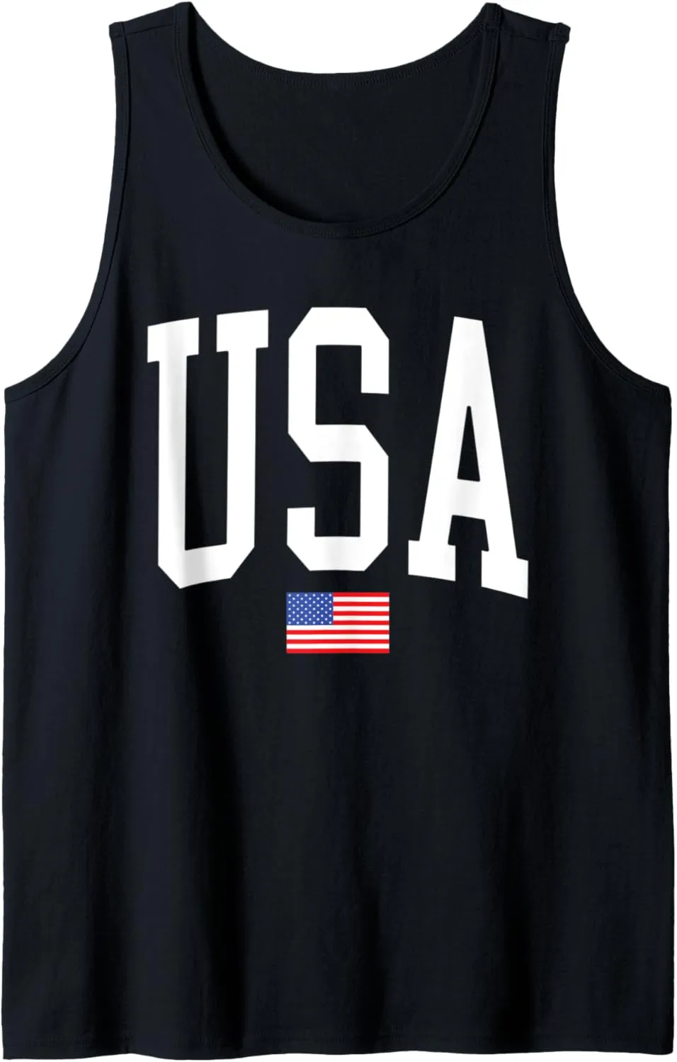 USA American Flag Women Men Kids Patriotic July 4th states Tank Top