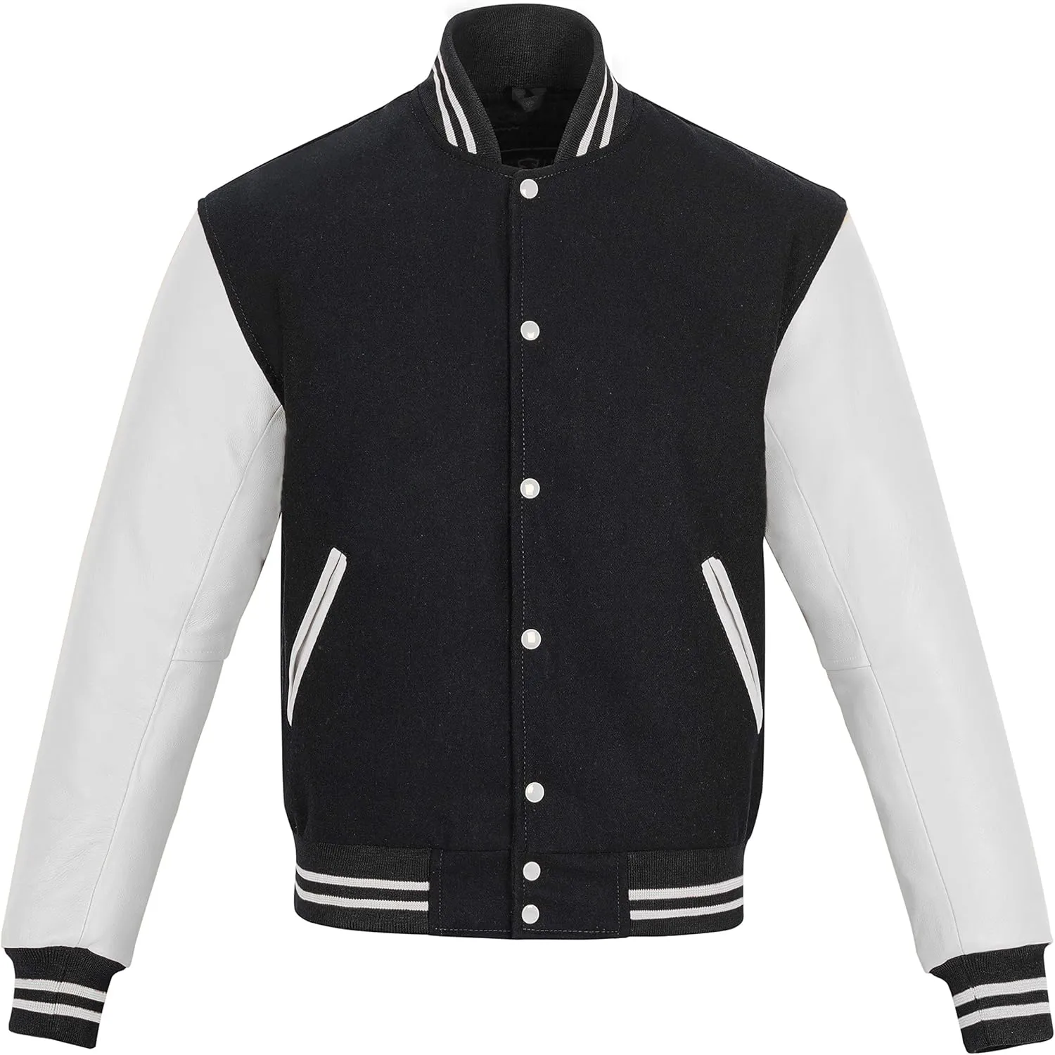 Varsity Jacket Baseball Letterman Jacket Wool and Leather Premium Quality Unisex Basketball Jacket