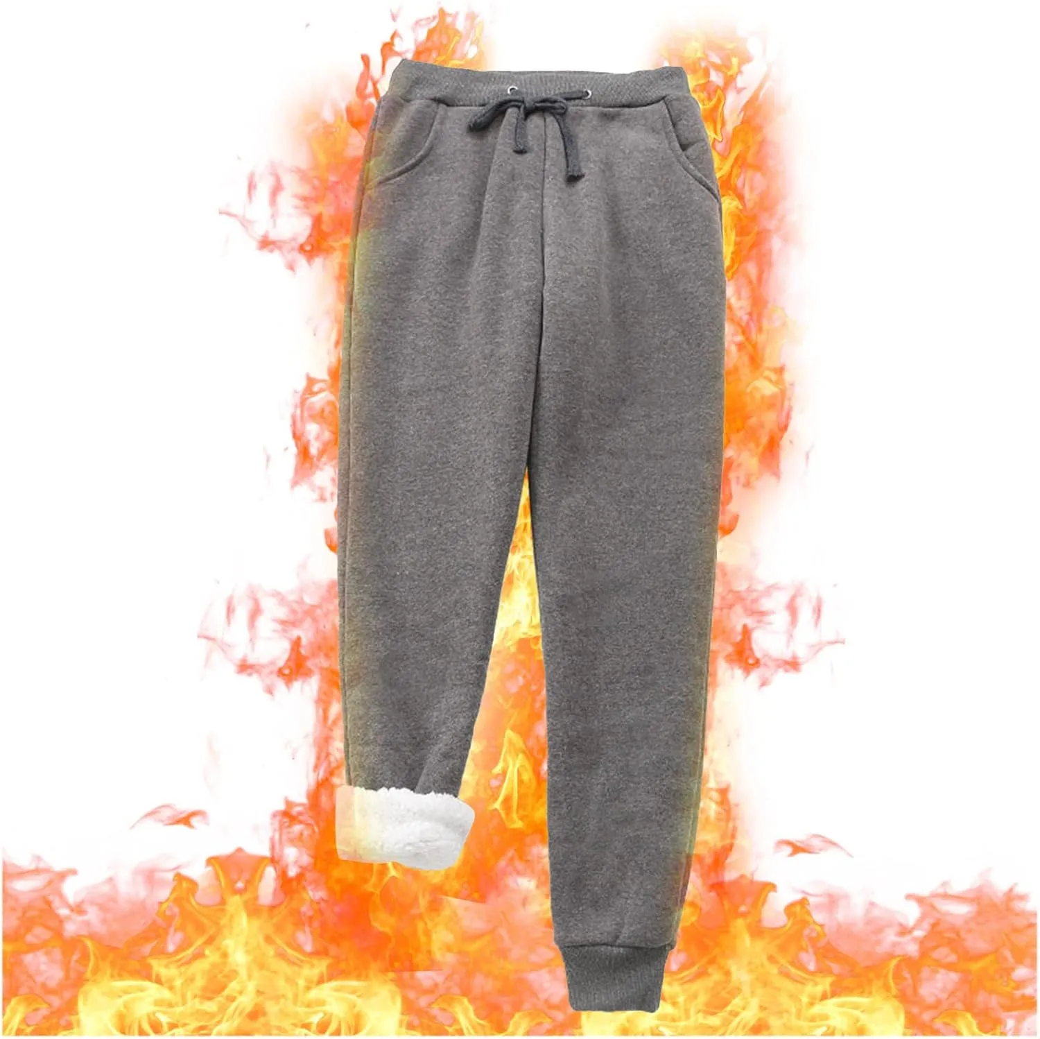 Wide Leg Pants for Women Winter Slim Business Palazzo with Pockets High Waisted Elastic Waist