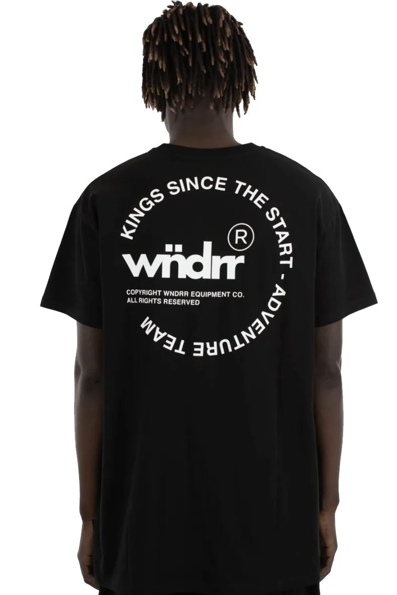 WNDRR FRANCHISE CUSTOM FIT TEE - BLACK