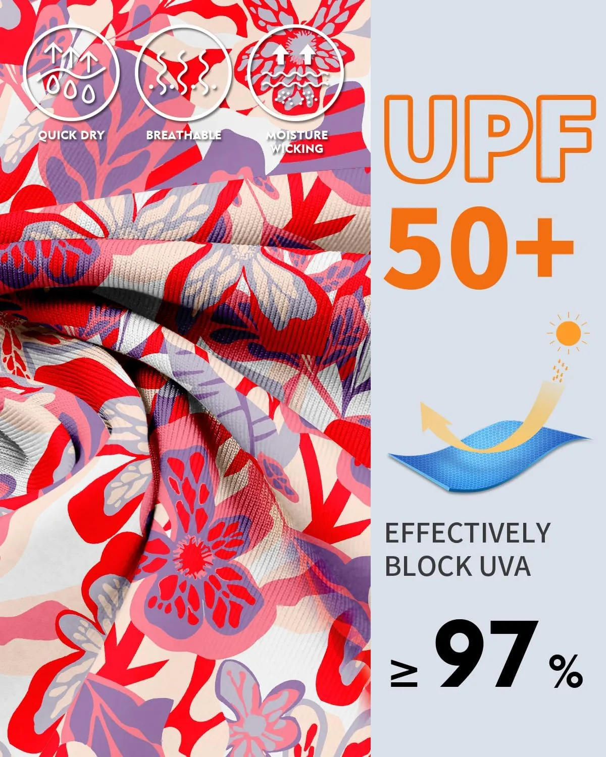 Women Rash Guard Tank Top Swim Shirts UV Sun Protection Surfing Swimsuits Top Zipper Bathing Suit Built in Bra No Bottoms