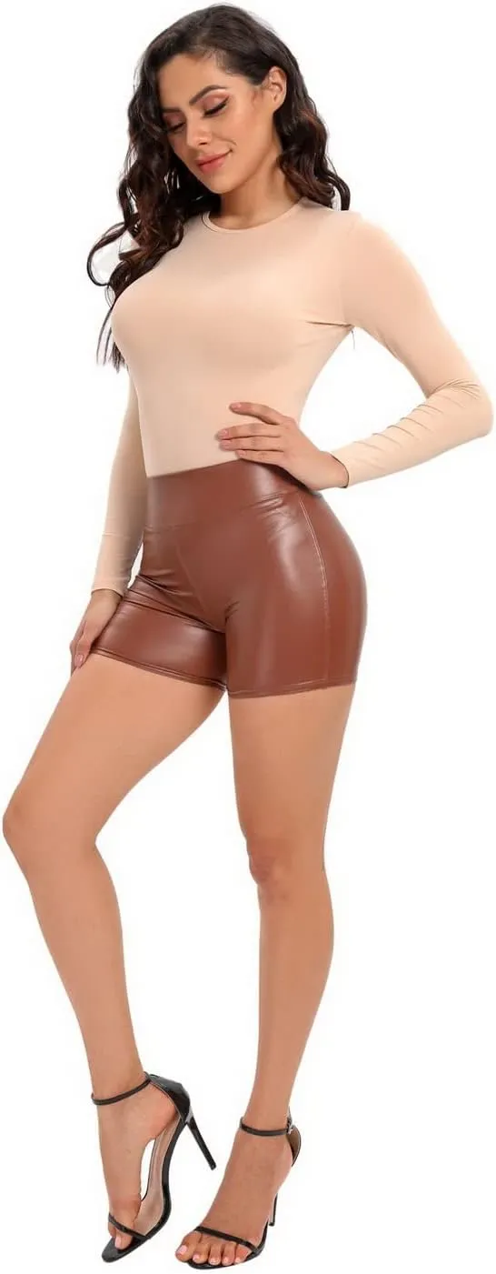 Women's High Waist Hem Ripped Denim Shorts